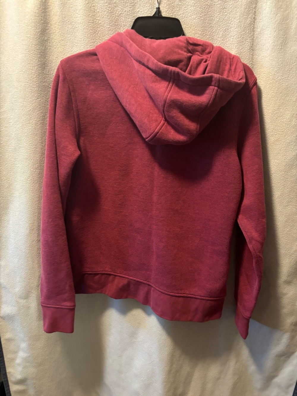 Carhartt Kids Burgundy Full-Zip Hooded Sweatshirt - Picture 2 of 4